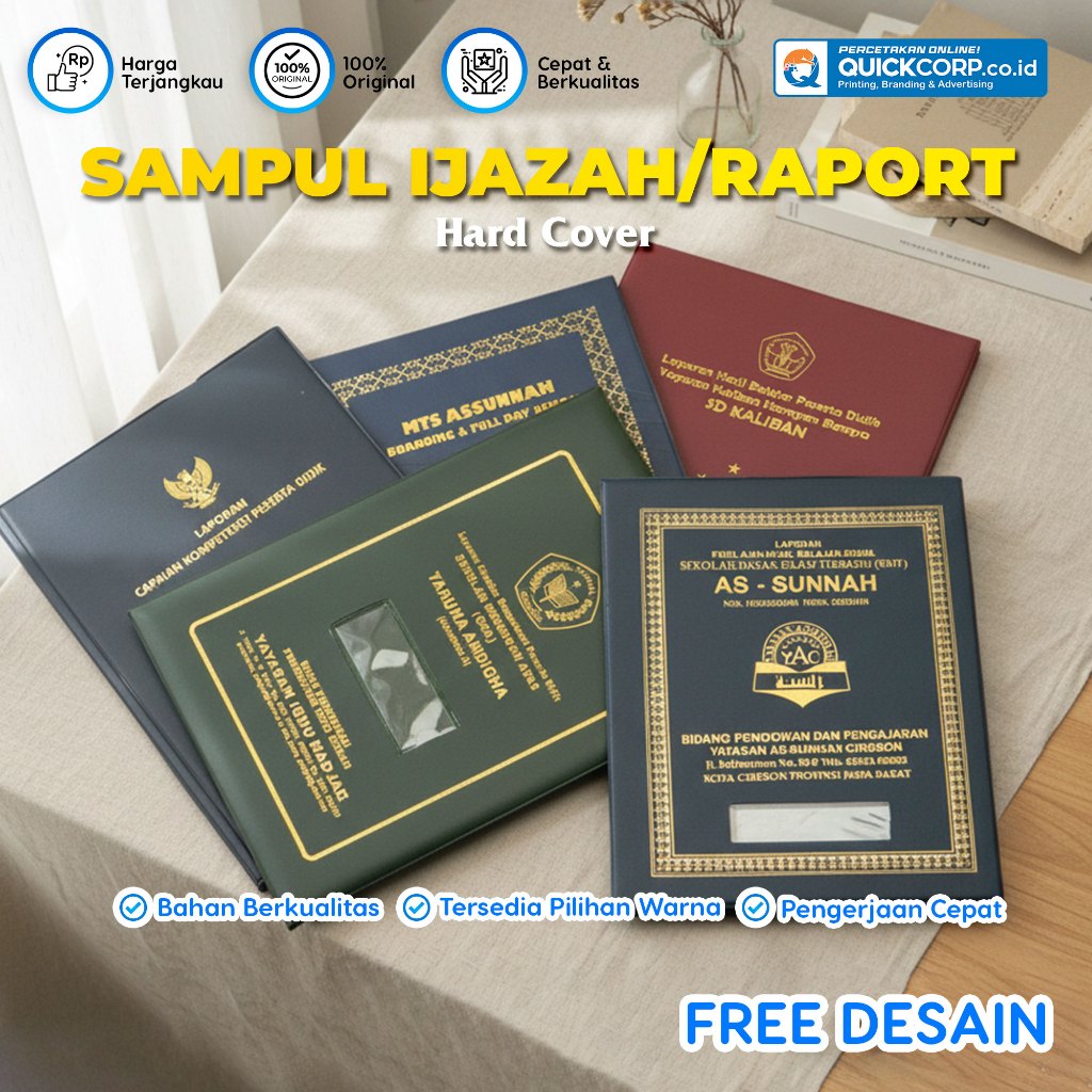 Map Raport Sampul Raport untuk PAUD, TK/RA, SD/MI, SMP/MTS, SMA/SMK/MA