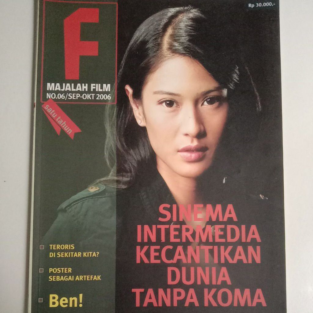 Majalah Film Tahun 2006 Cover Dian Sastrowardoyo