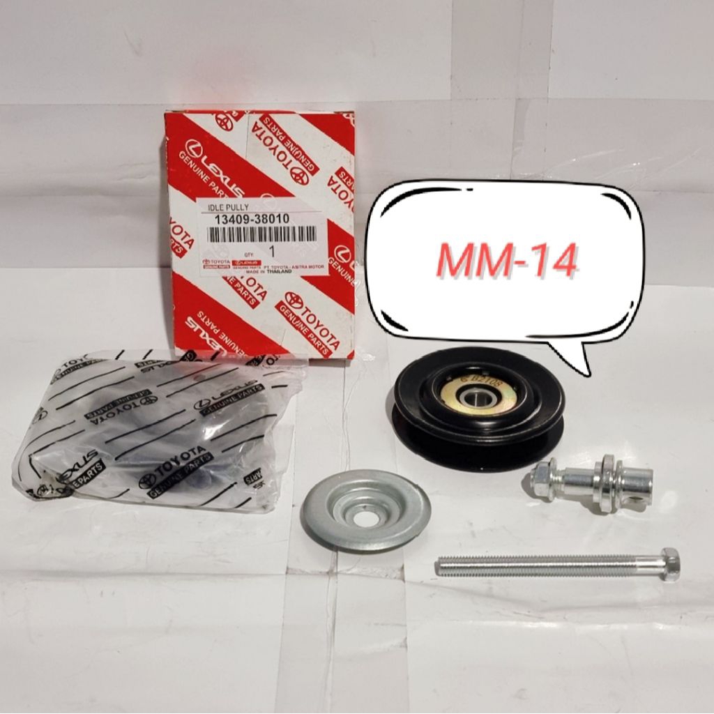 PULLY TENSIONER PULLY AC PULLEY IDLE AC KIJANG SUPER 5K ORIGINAL