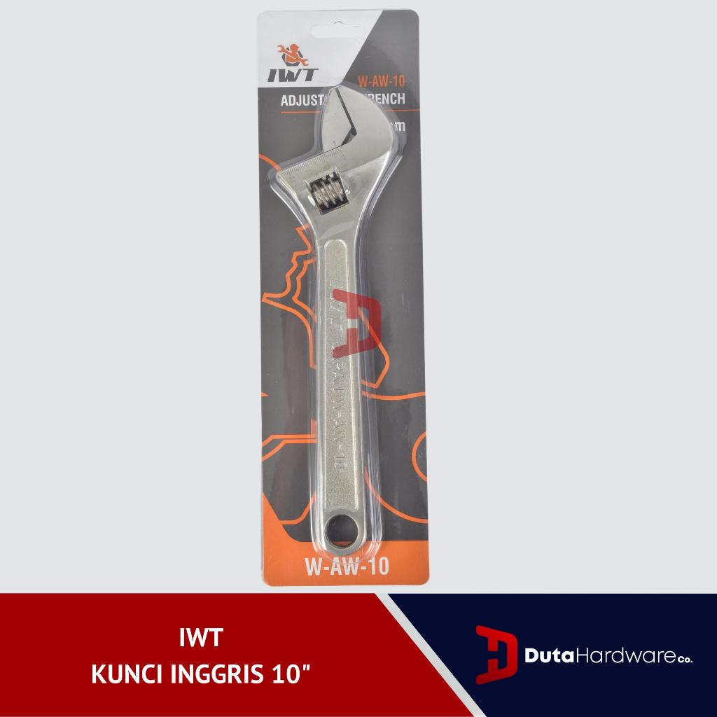 IWT Kunci Inggris 10" - Adjustable Wrench