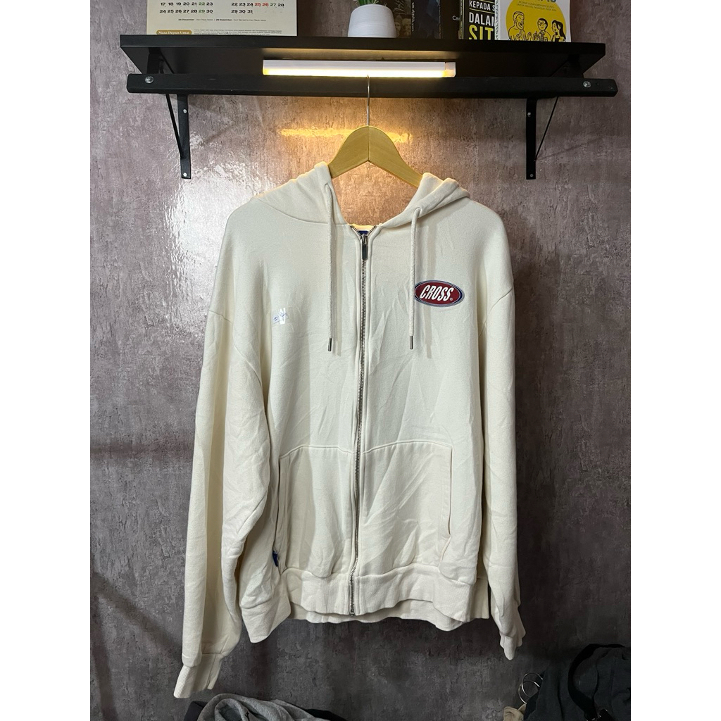 Hoodie ziper cross