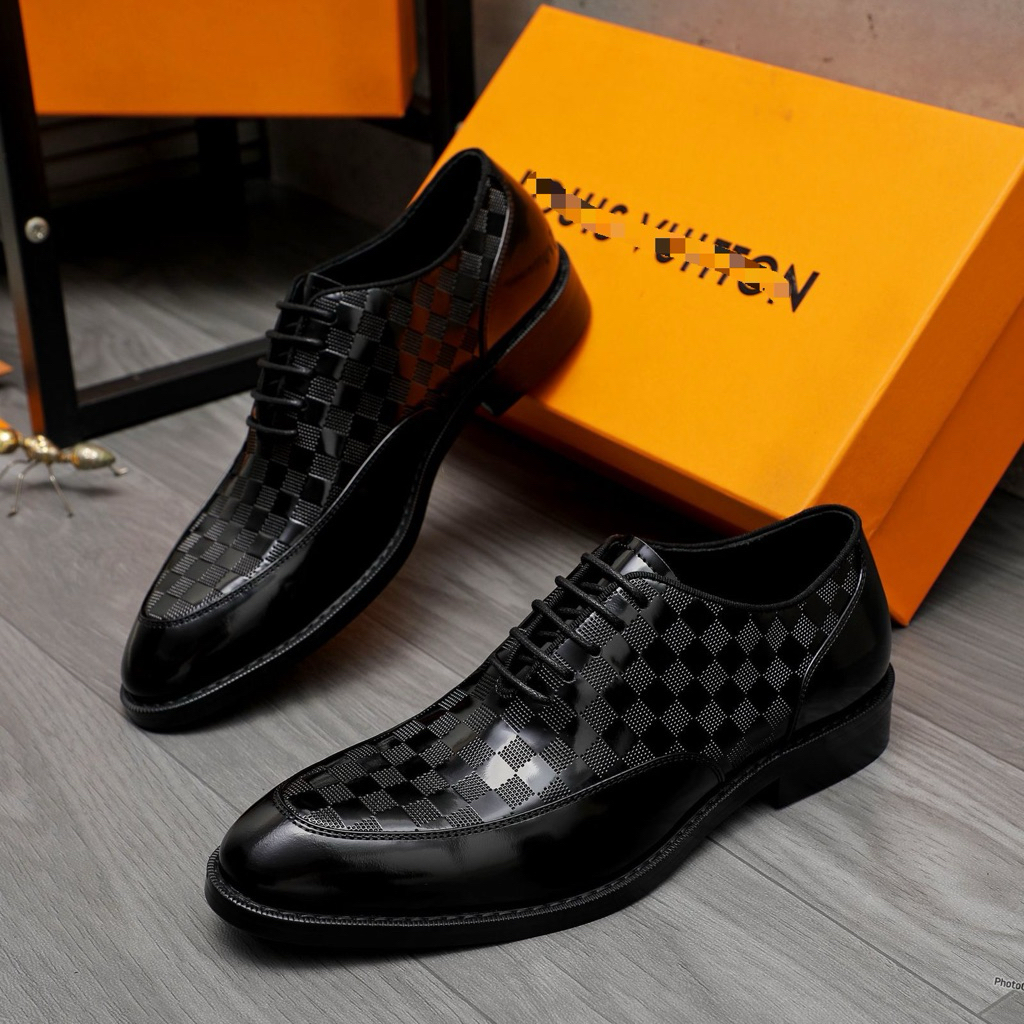 Sepatu pantofel pria elegan / Sepatu pantofel pria kulit asli branded