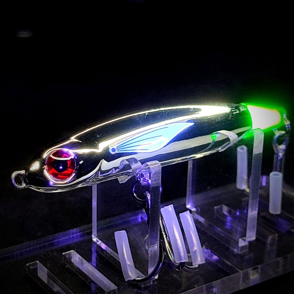 Umpan Pancing Ikan Laut Hampala ARTIC 11 Pencil Stickbait 12.5g/SINKING  Full GID Lure Jig