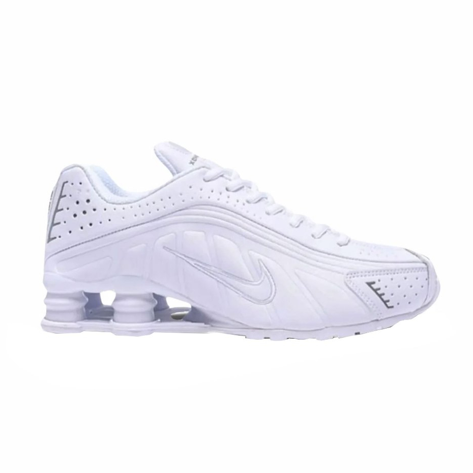 Nike Shox r4 Triple White ( 100% Authentic )