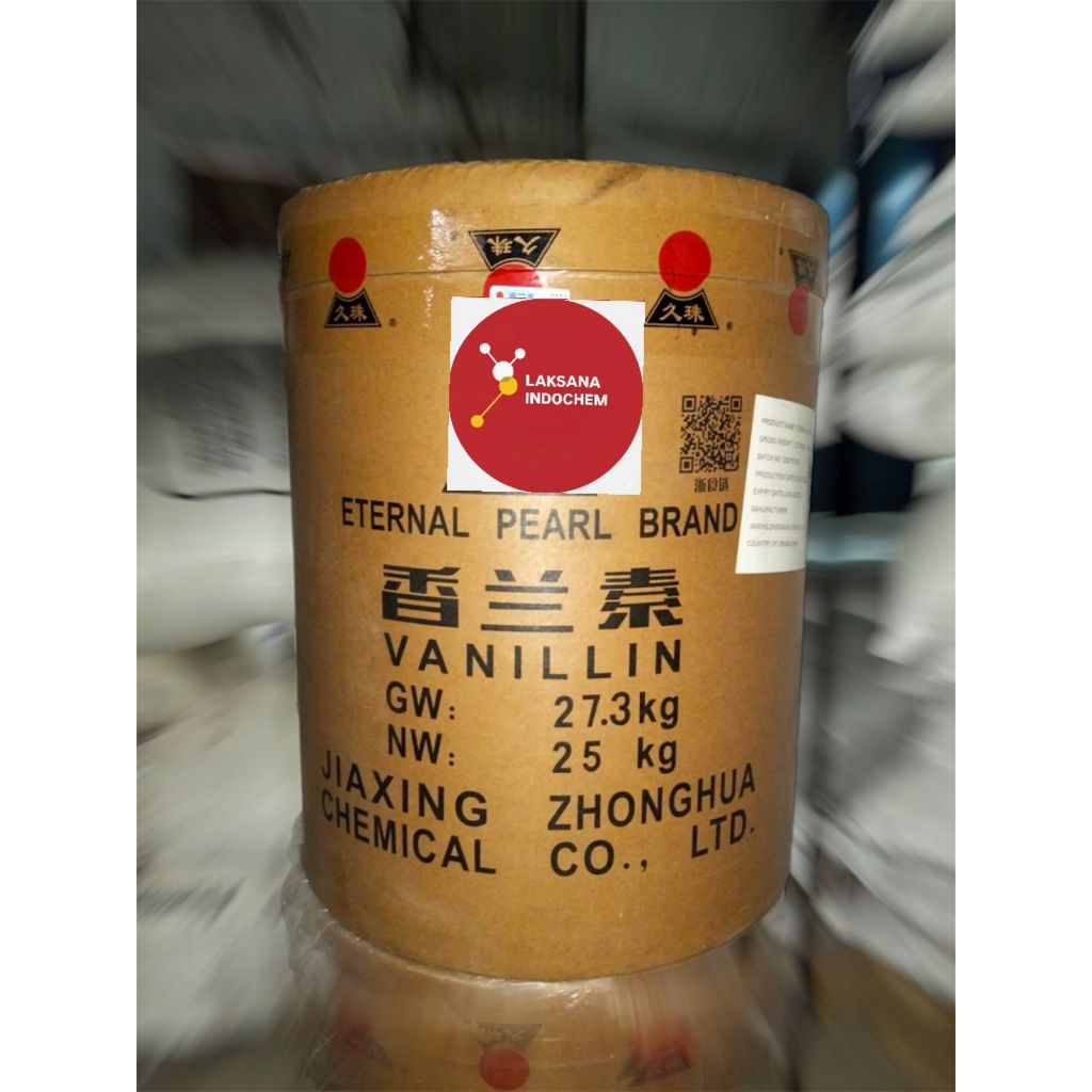 Vanila / Vanili / Vanillin Powder Merk Eternal Pearl ex. RRT DRUM @25KG
