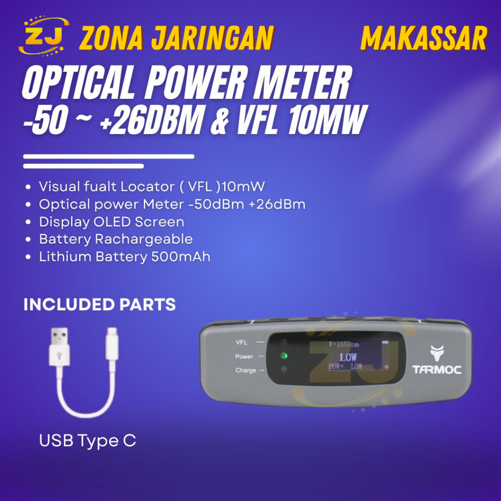 Tarmoc TFT-5026-OLED-10-OPM | USB-C Rechargeable OPM | VFL | Senter