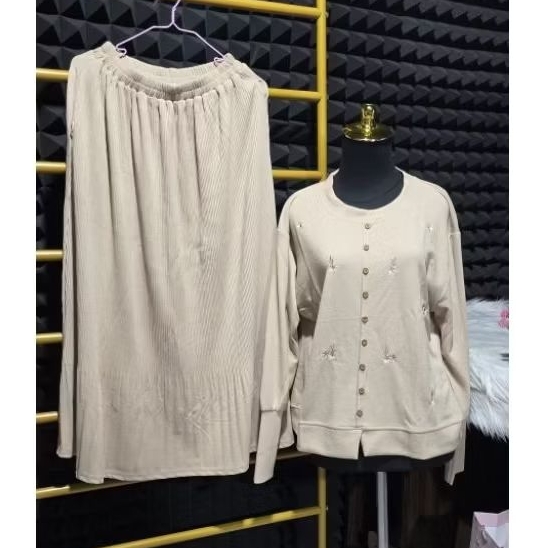 SETELAN RAJUT WANITA SETELAN ATASAN CELANA WANITA