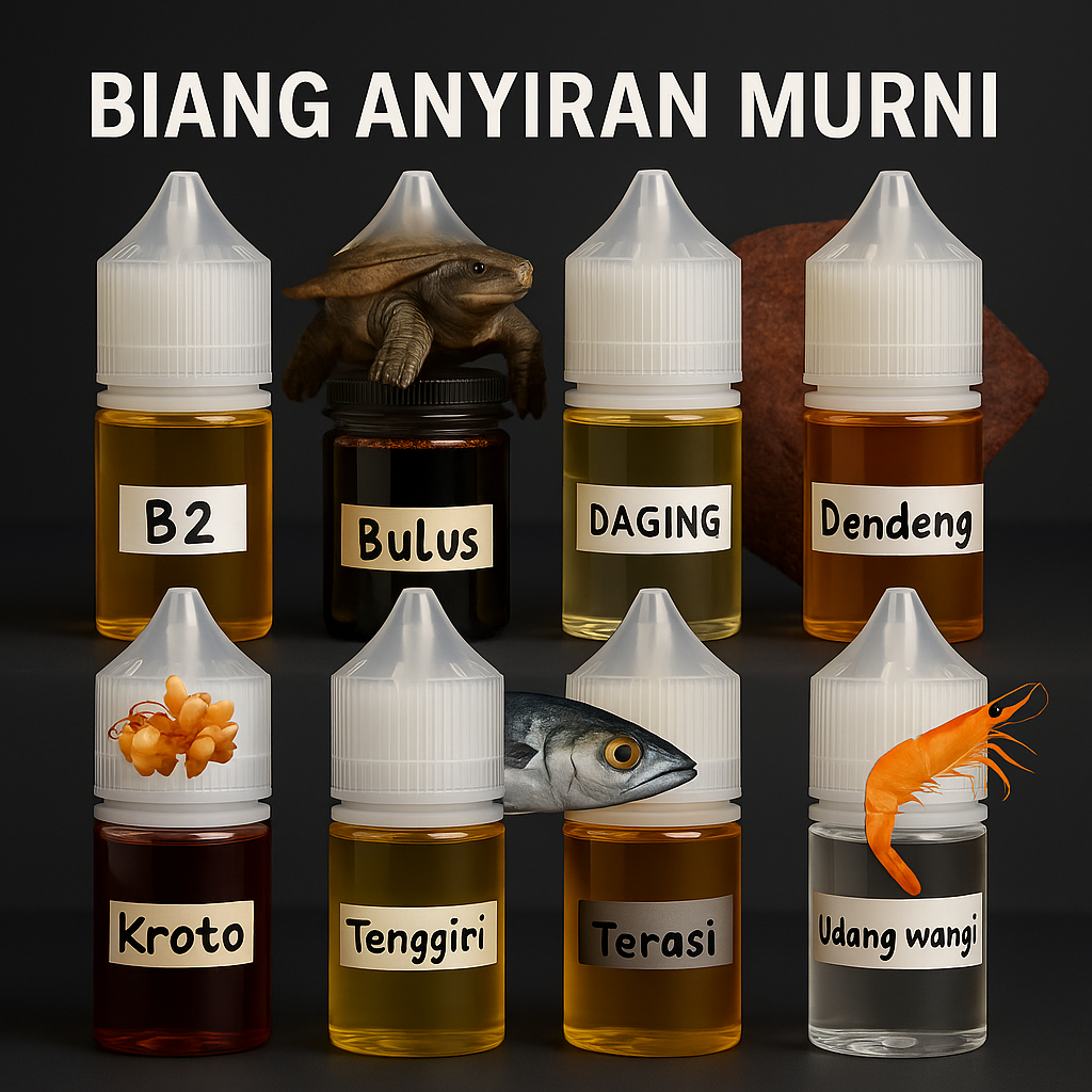 Biang Essen berkwalitas aroma amis/anyir.