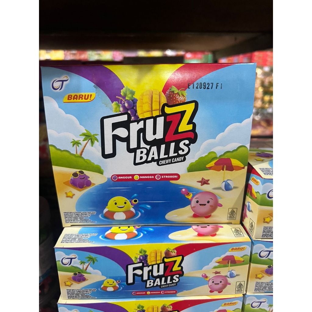 Fruzz Balls Chewy Candy Box 24pcs