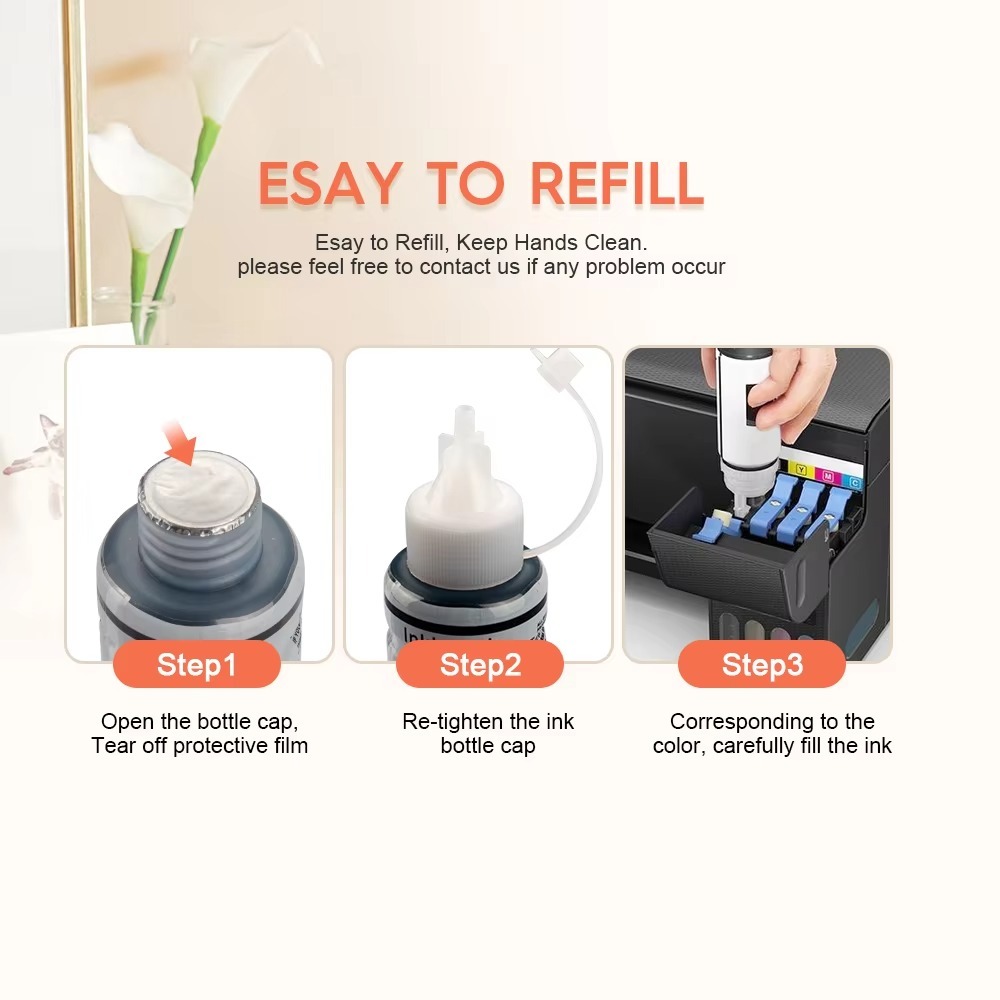 STARTONER INK TINTA PRINTER EPSON 003 70ML E003