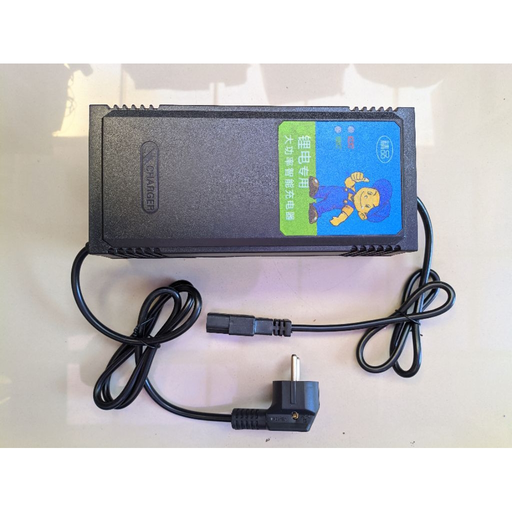 CHARGER Lifepo4 Motor Listrik / Charger Lifepo4 Sepeda Listrik / Charger Lithium 60v Charger Lithium