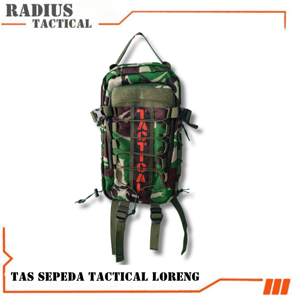 TAS SEPEDA TACTICAL LORENG MALVINAS /TAS PUNGGUNG SEPEDA TACTICAL COD