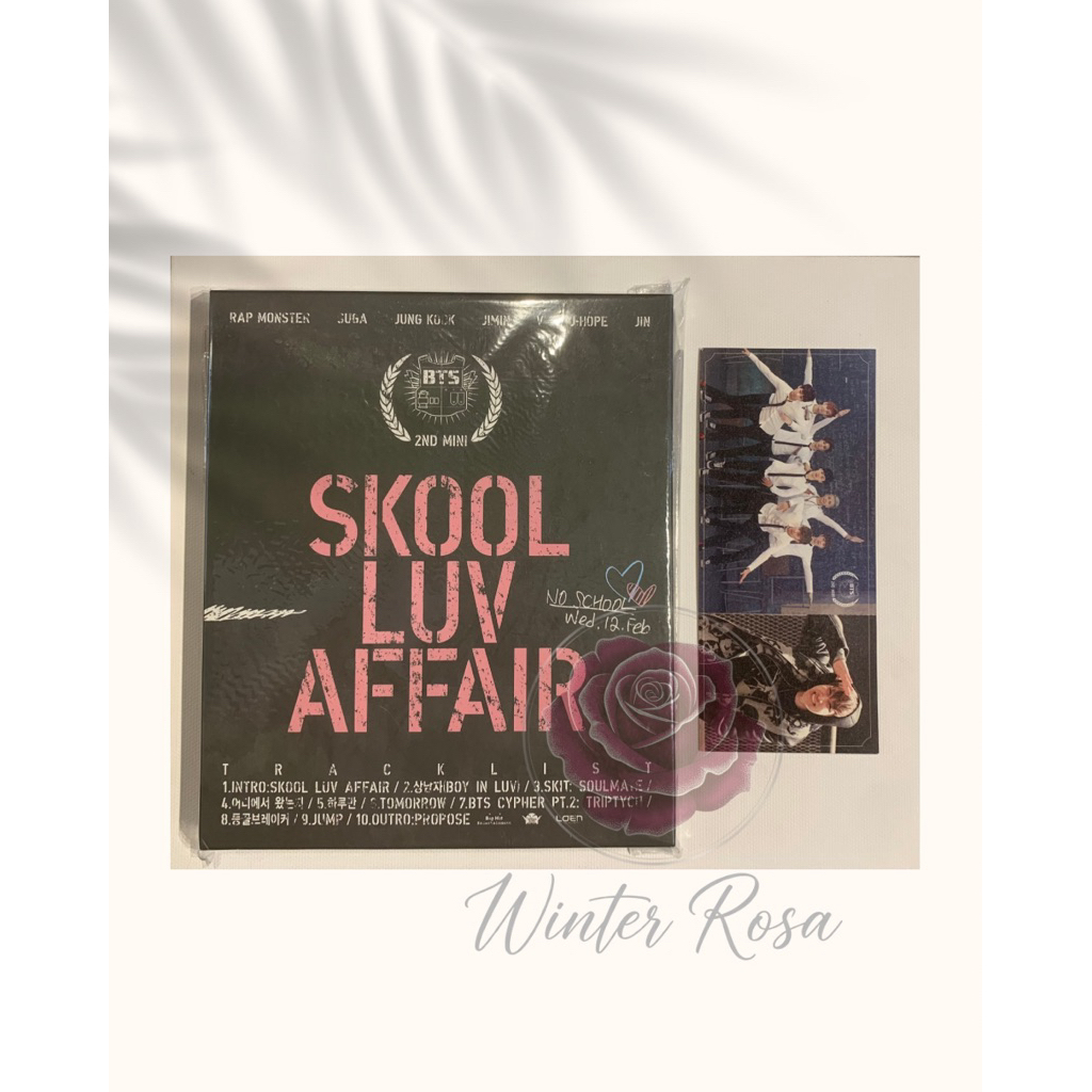 [Baca Deskripsi] SALE Album BTS SLA Skool Luv Affair pc photocard Jhope