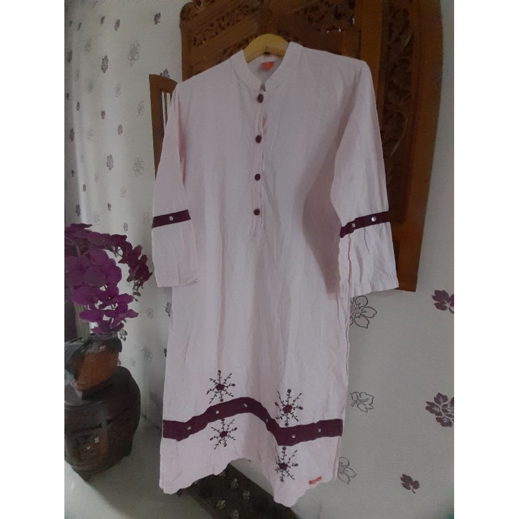 Baju Gamis Anak Preloved Second Branded NIBRA ( LD 105 / P 115 )