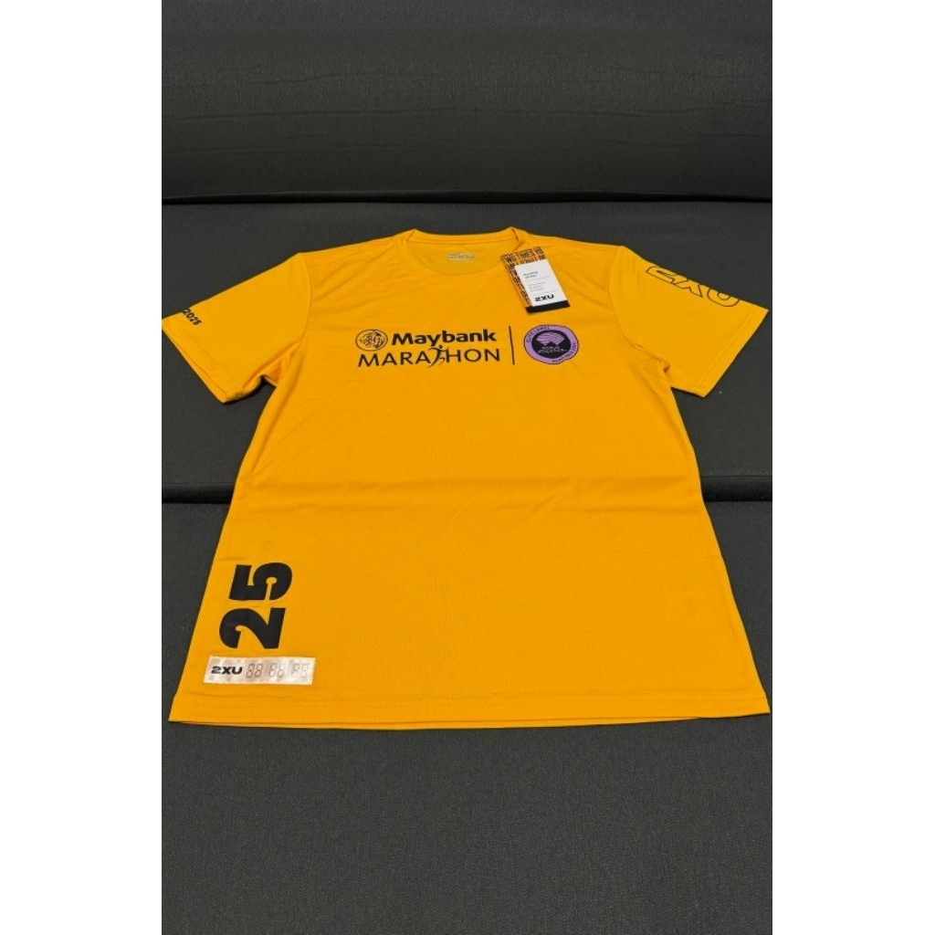 NEW - ORIGINAL 2XU RUNNING JERSEY MAYBANK BALI MARATHON 2025