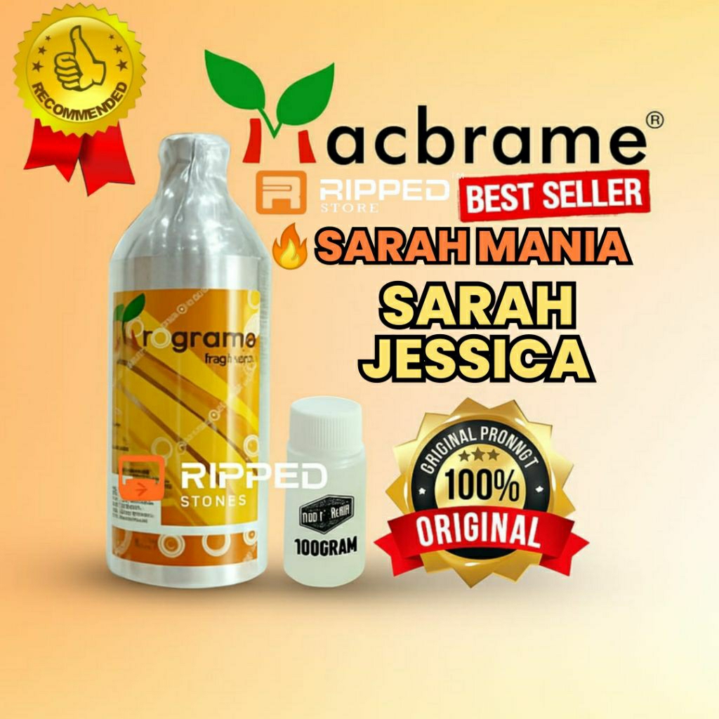 100ml Sarah Mania Bibit Parfum Murni Sarah Jessica Parker By Macbrame Original