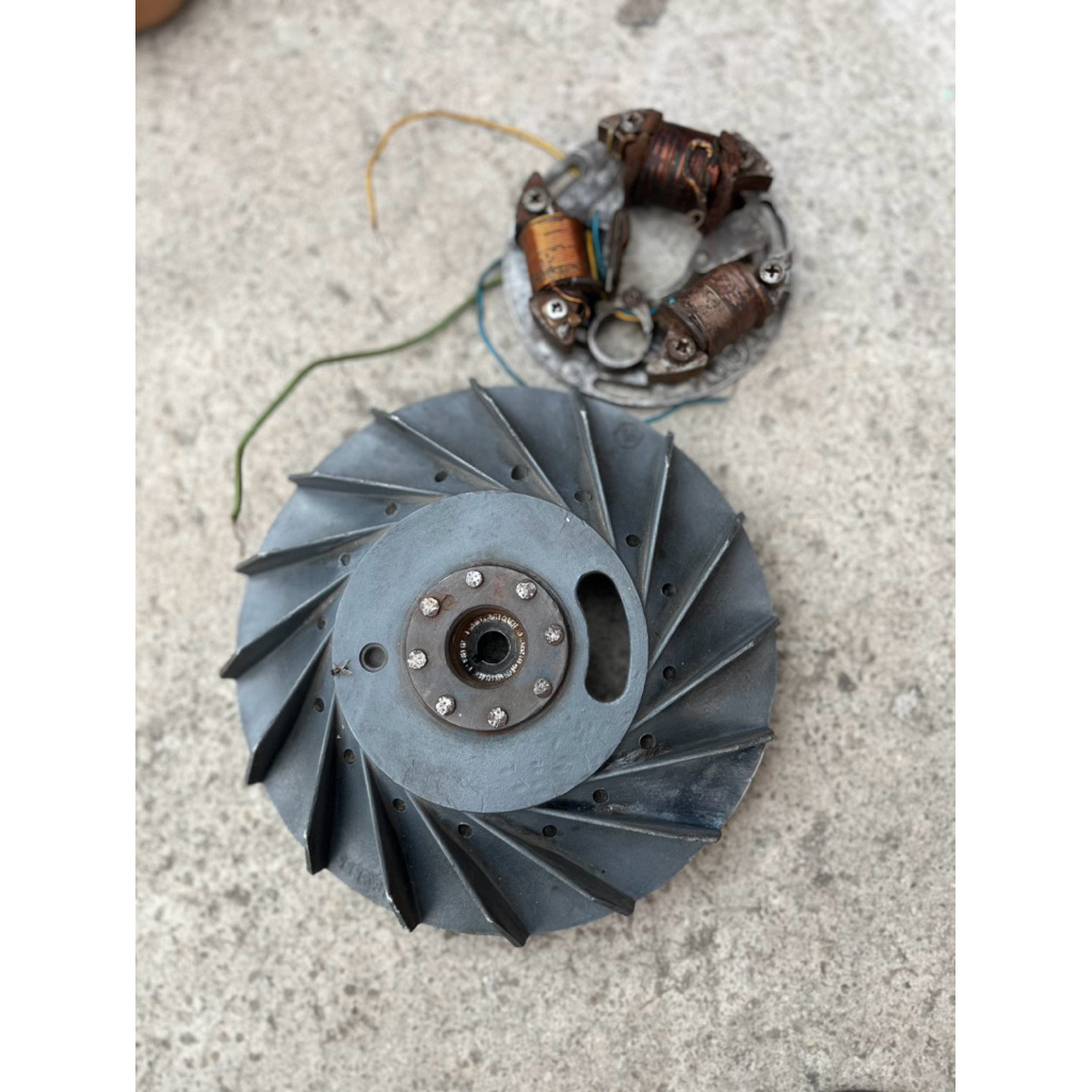 FORSALE Magnet Vespa As kecil Sprint Super Original Mulus Lengkap Napur