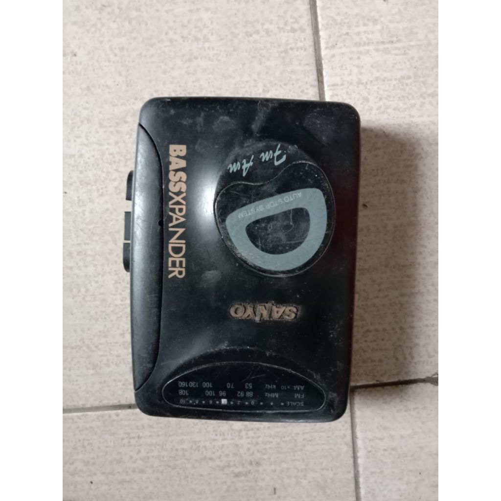 Sanyo BassXpander wokmen