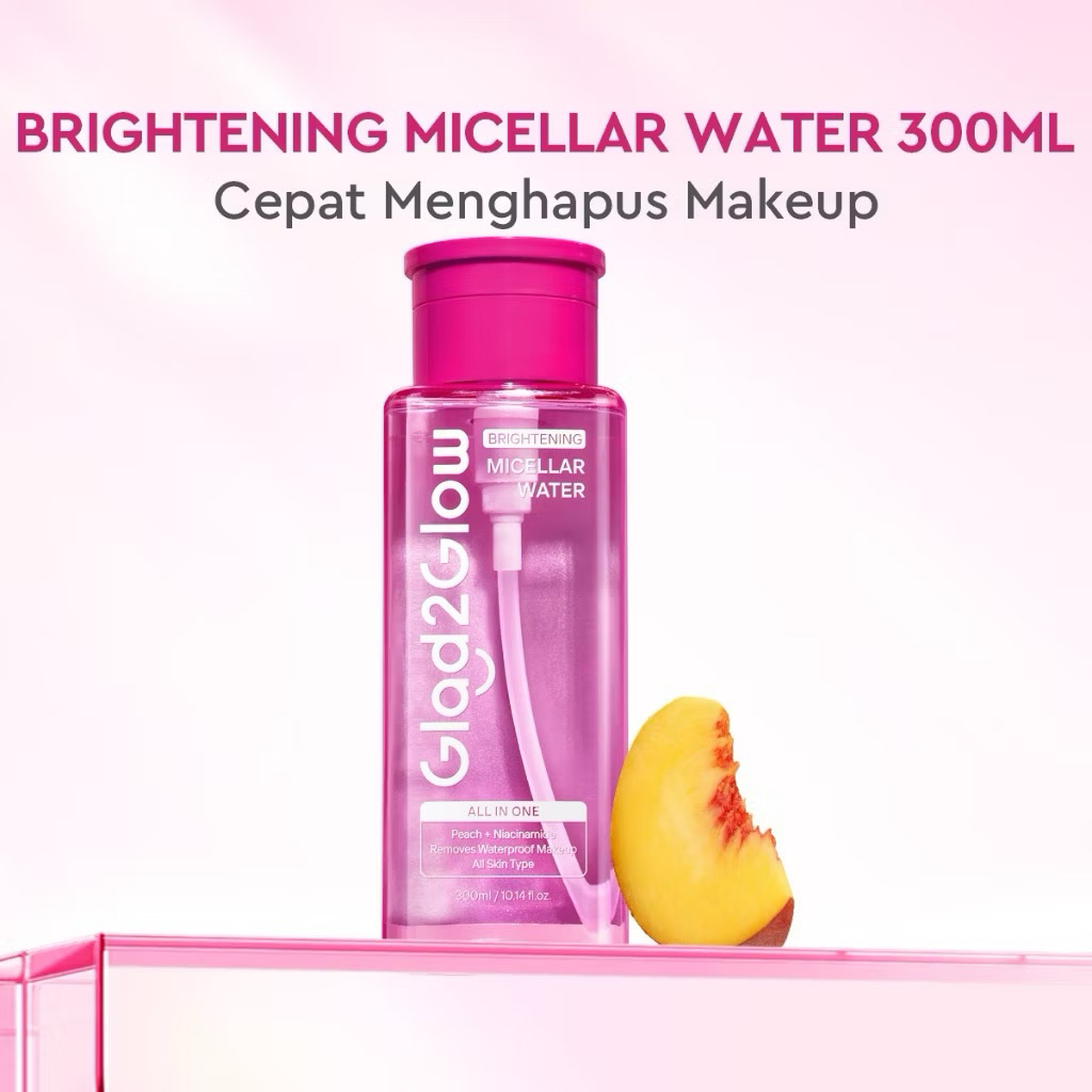 Glad2glow Brightening Micellar Water / G2g brightening micellar water / glad 2 glow brightening mice