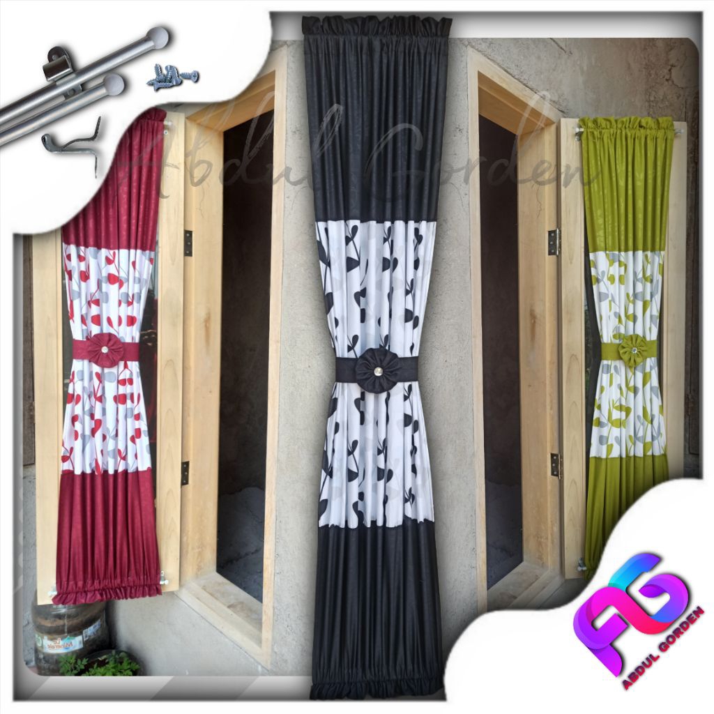 Stik / Tiang Gorden Untuk jendela Minimalis