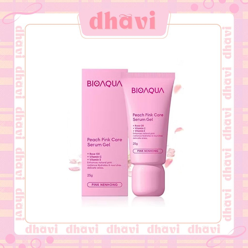 BIOAQUA Nenhong Cream Warm Gentle Pink Lip Serum Pemerah Bibir Gelap Hitam Original BPOM