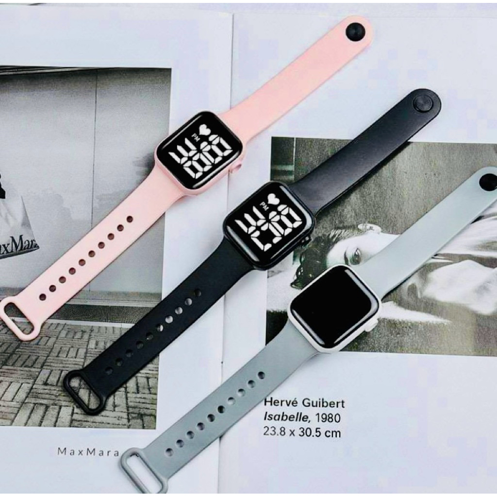 jam tangan digital LED Watch cowok cewek dewasa