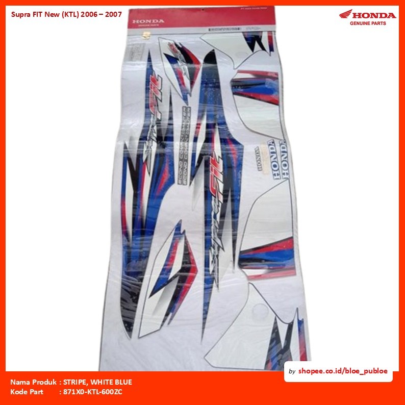 STRIPE, WHITE BLUE/871X0KTL600ZC