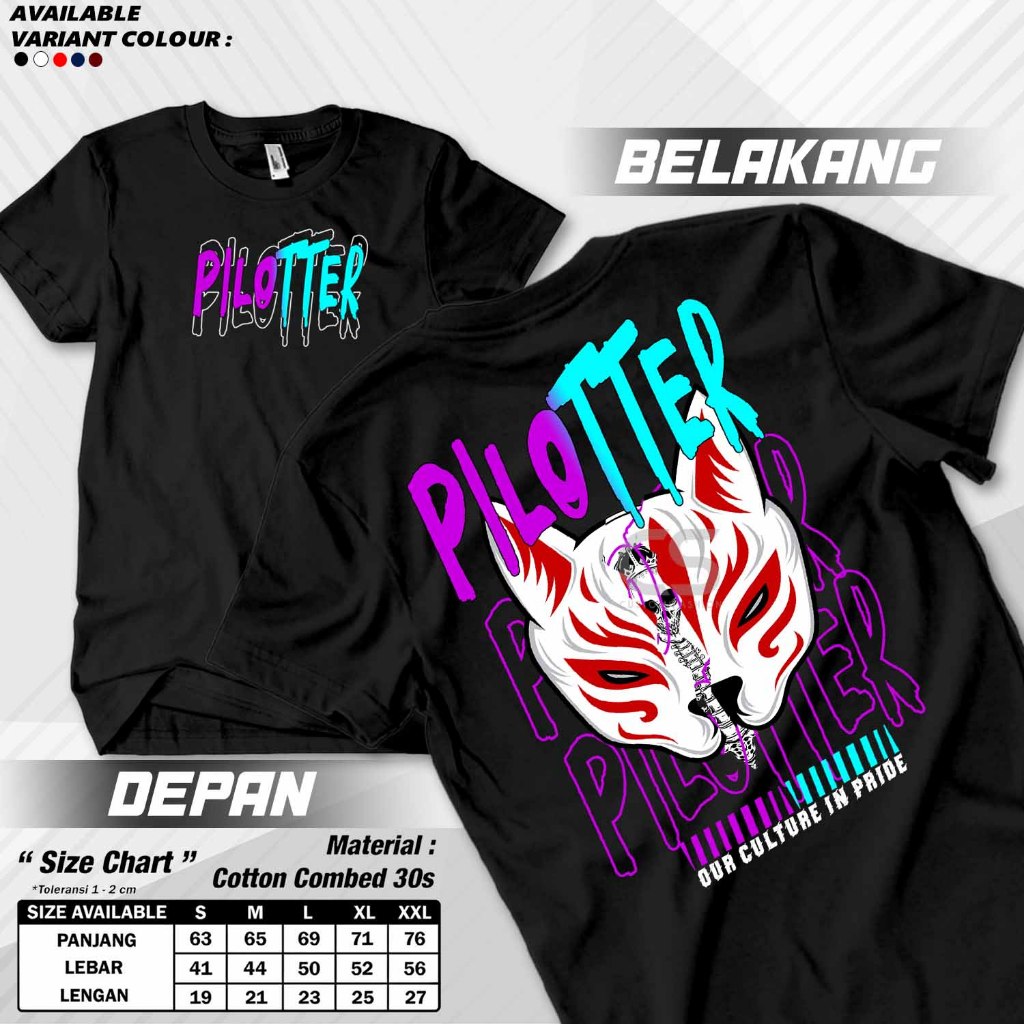 KAOS PLTR KAOS APAREL KAOS PILOTER P KAOS DISTRO V2