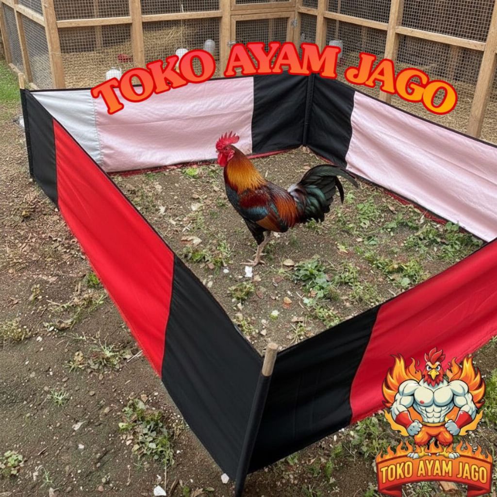 Ring aduan ayam geber bahan kain super premium anti sobek TERMURAH,