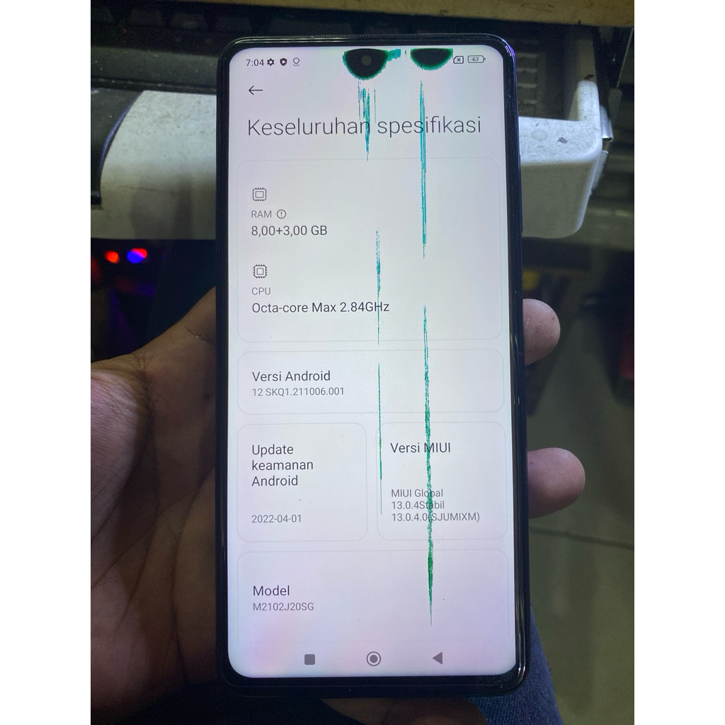 Mesin POCOX3 Pro 8/128 normal ex reball . bekas pakai anak sendiri aman.