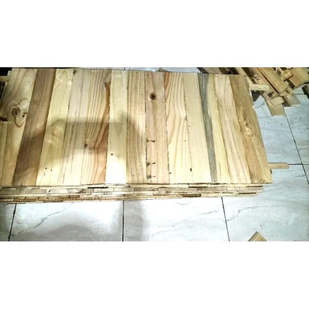 Kayu papan tipis tebal 1 cm jati belanda