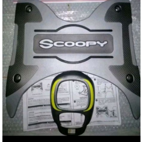 Aksesoris Motor Scoopy Karpet Motor Scoopy 2016 2017 2018 2019 2020 dan Garnish Panel Speedometer Sc