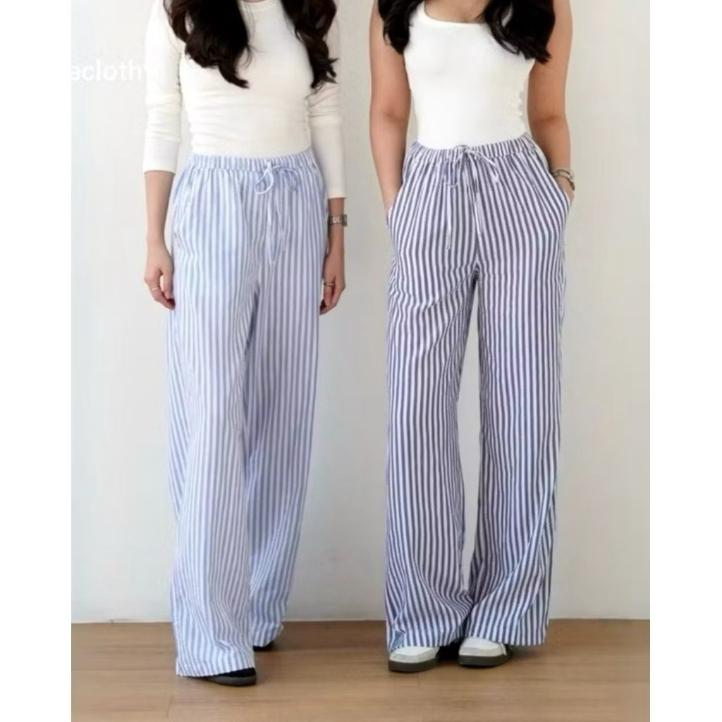 CELANA LINEN WANITA/ CELANA SALUR KEKINIAN/BAWAHAN WANITA TERBARU