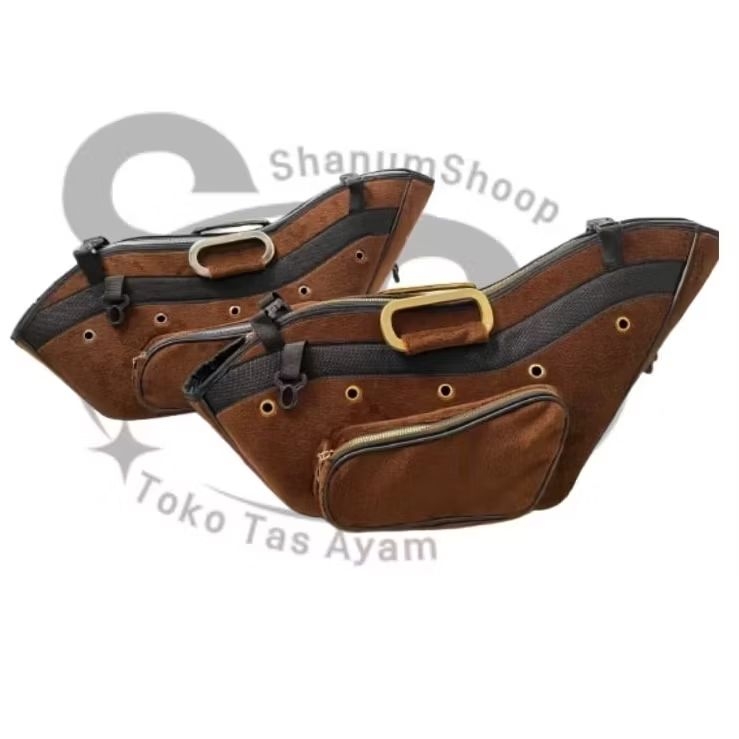 Tas Kiso Ayam Bangkok Para Sultan bulu bludru: Tampil Beda Dengan Bahan Bludru Super Mewah Garansi U