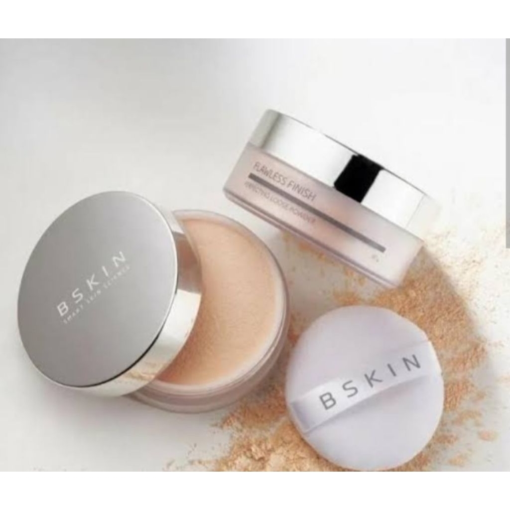 bedak bskin loose powder 30gr ori exp 2027