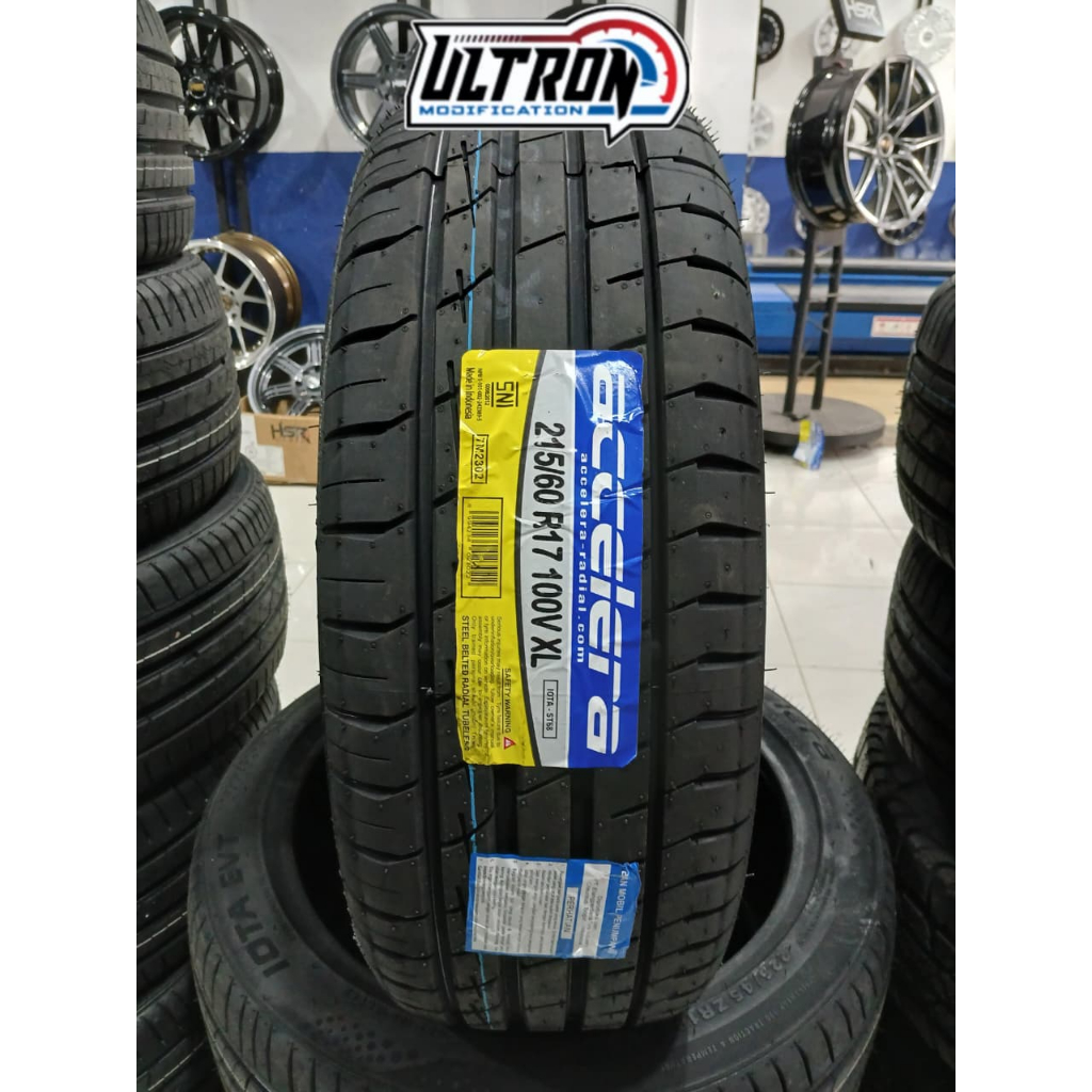 BAN ACCELERA RING 17 215/60 TIPE IOTA ST BUAT MOBIL RUSH HRV CRV TERIOS XTRAIL