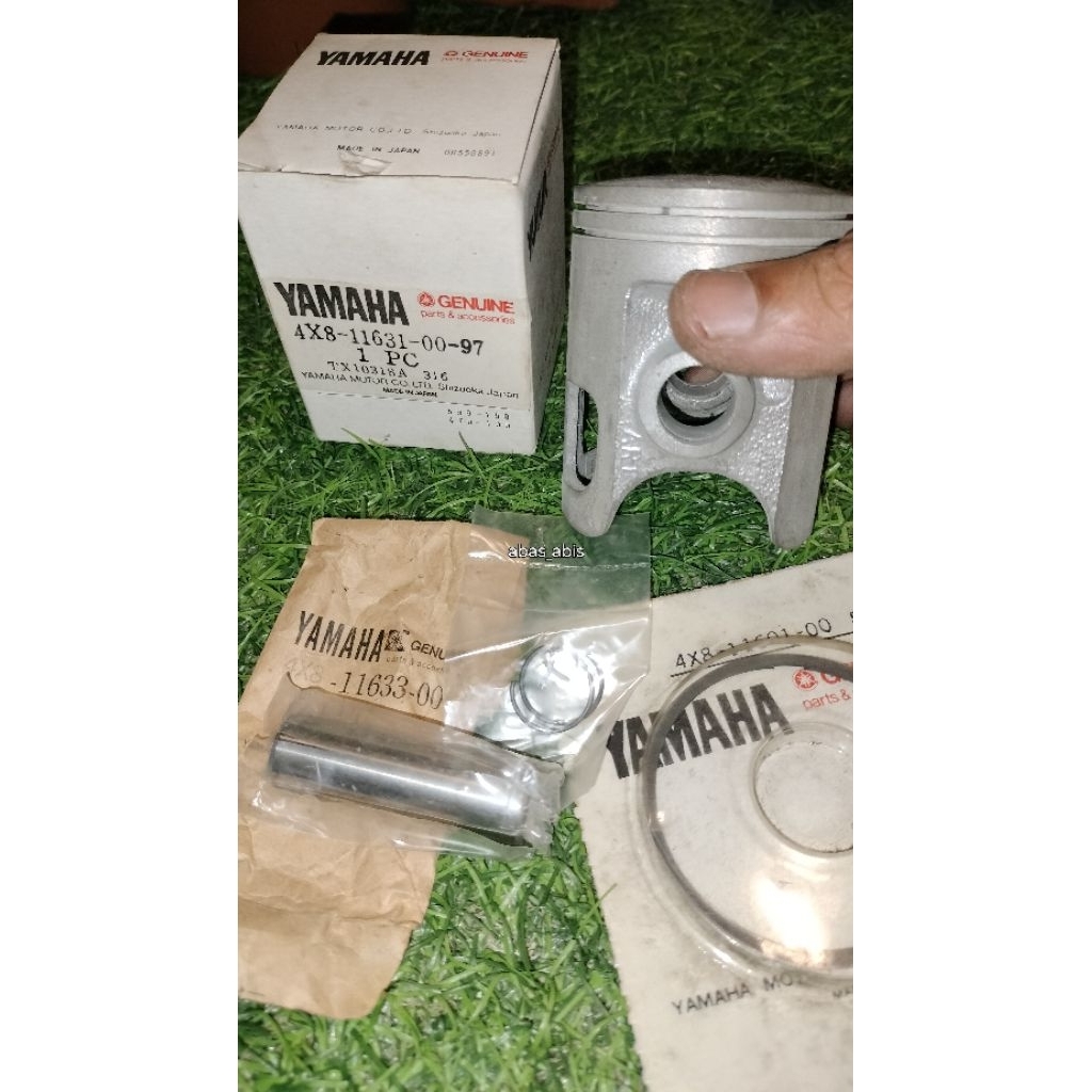 piston assy rxs yamaha yt115 original japan nos os 0