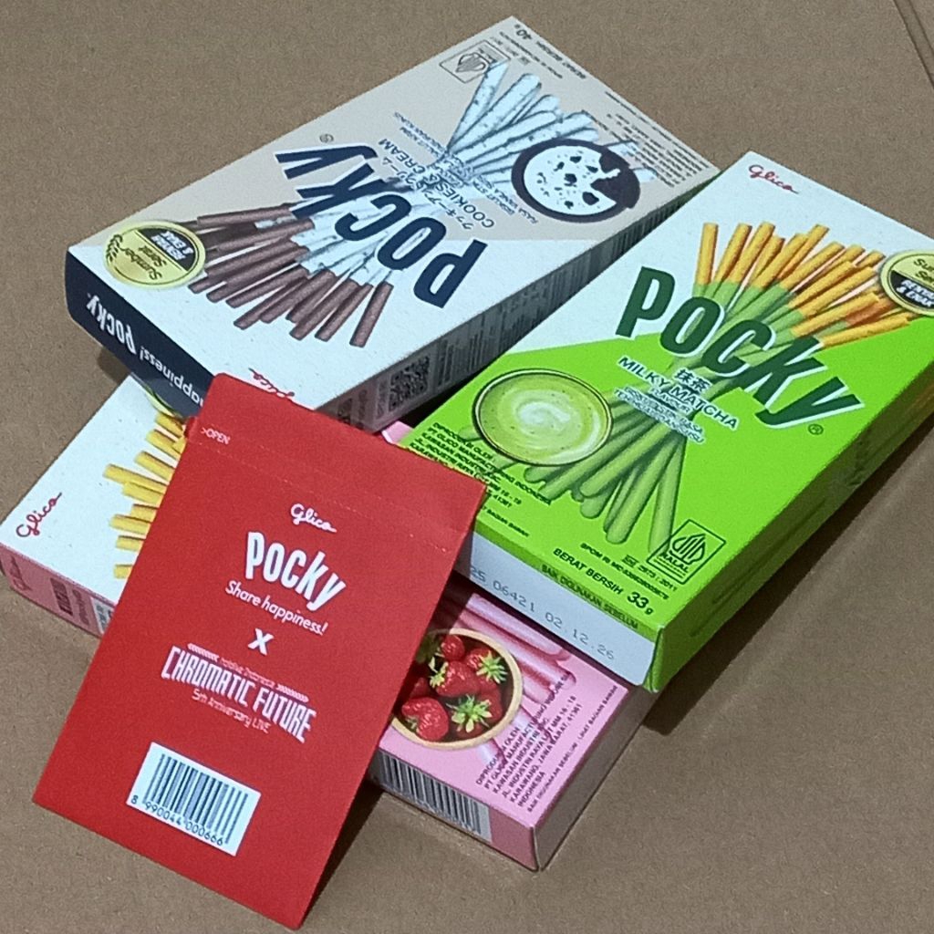 Pocky Hololive - HololiveID Choromatic Futures Photo Card PC Karakter Vtuber Anime