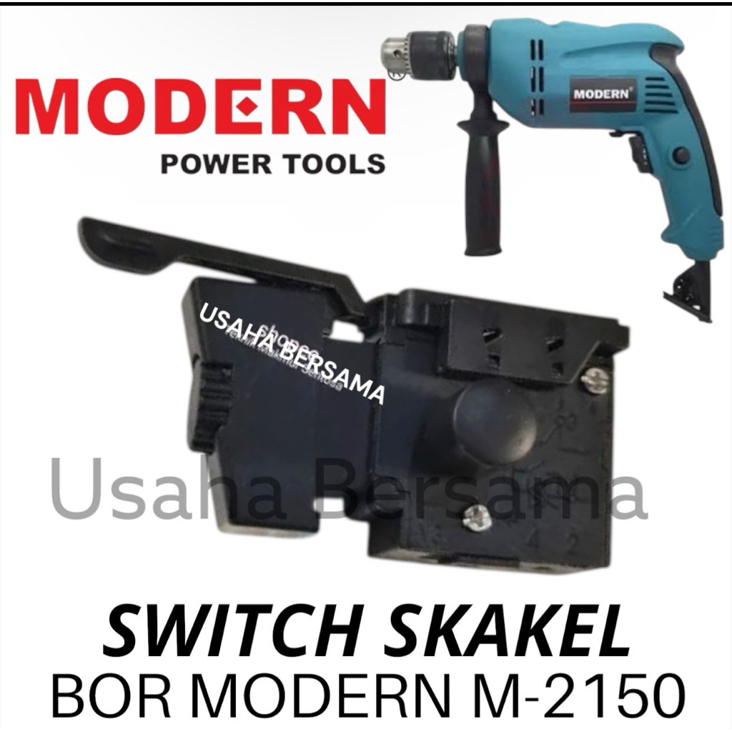 SWITCH BOR M2150 SKAKEL BOR MODERN M-2150 SAKLAR BOR MODERN M 2150LENGKAP DENGAN BOLAK BALIK