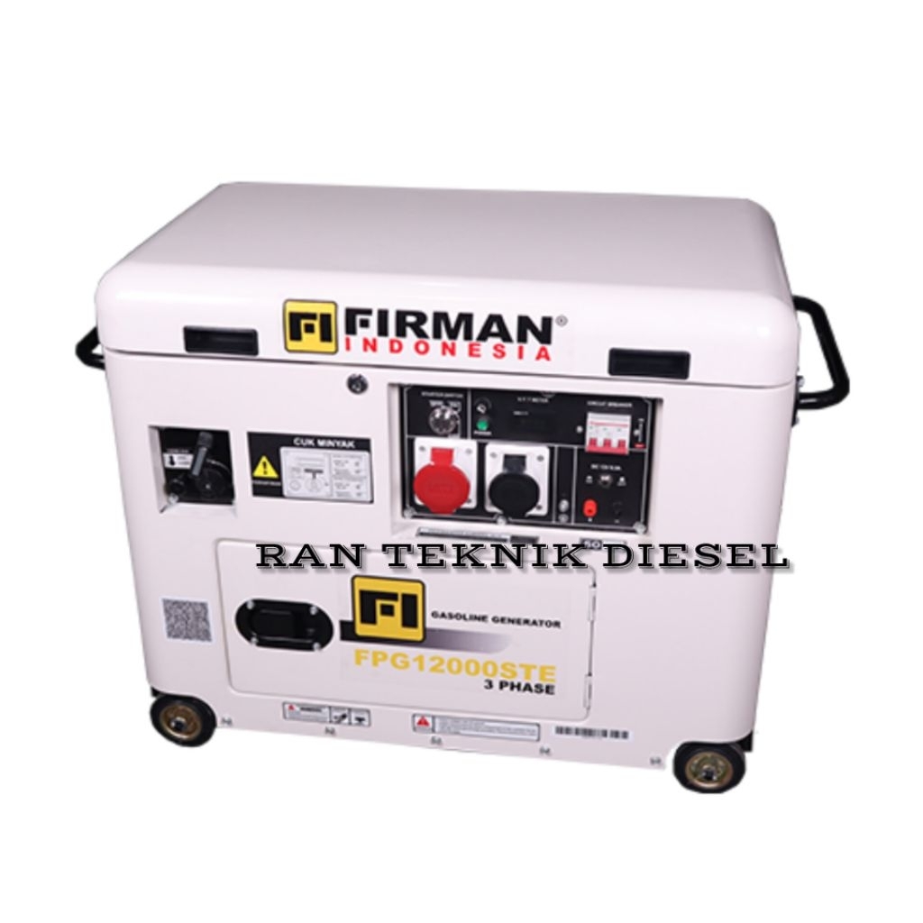Genset Silent Bensin FIRMAN FPG 12000STE 3 Phase 8kw 8000 Watt