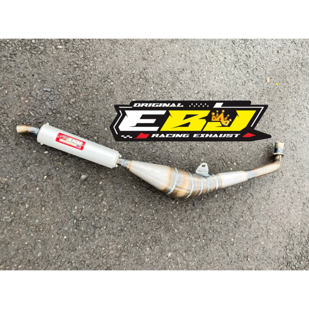 Knalpot Racing Bravo Rc 100 Rc 80 Garing Kemrincing Racing Exhaust