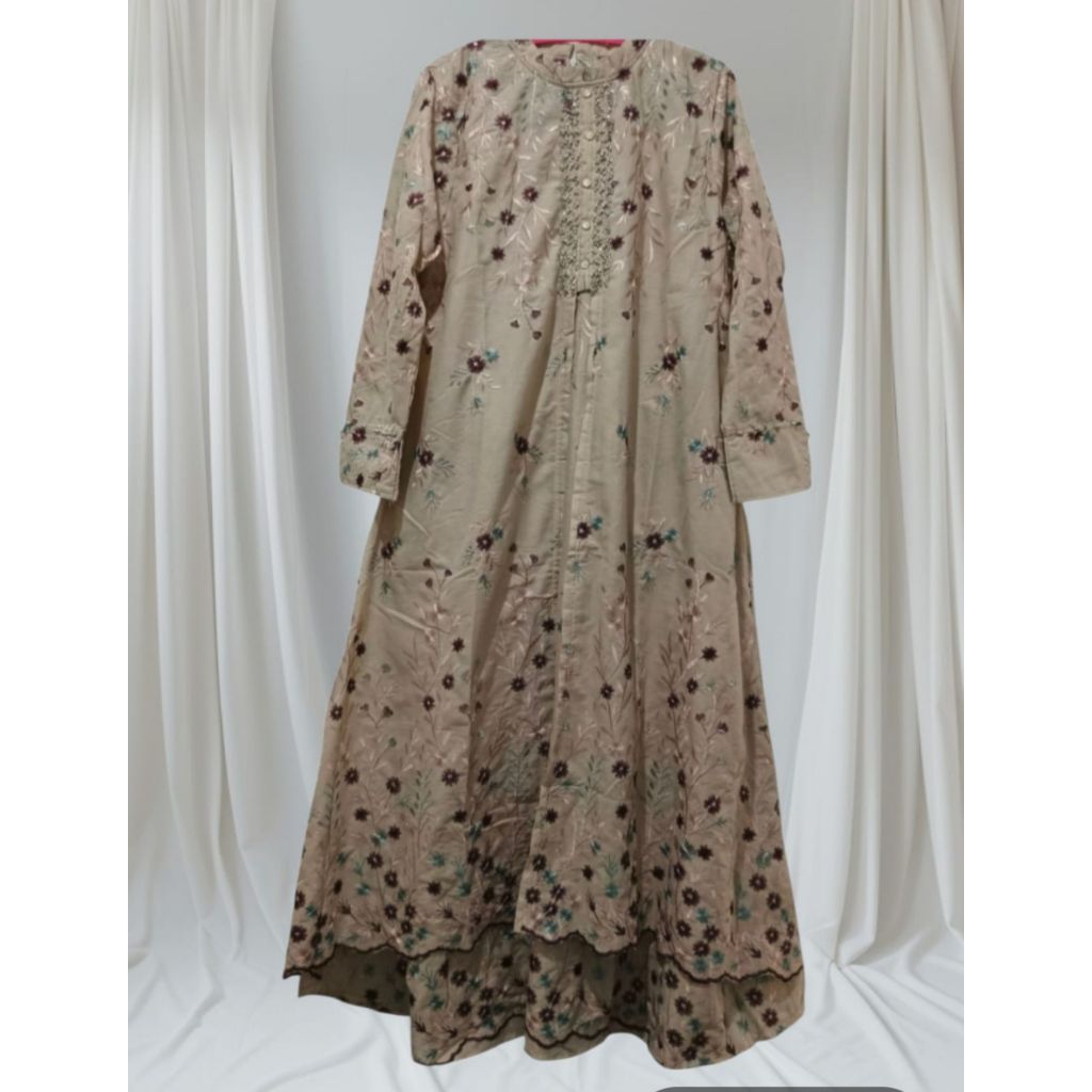 Gamis BALIMO original 100% mewah elegant full  Bordir Payet  terbaru 2025