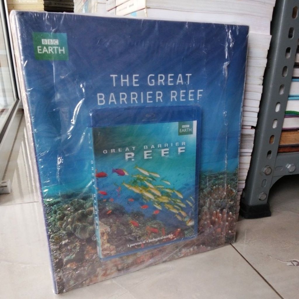 Buku The Great Barrier Reef ( ORI ) + DVD #BBC Earth