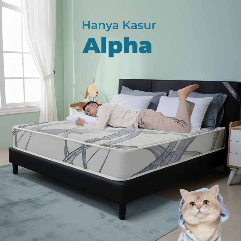 Kasur Springbed Matras Inthebox Alpha Gratis Bantal Terlaris