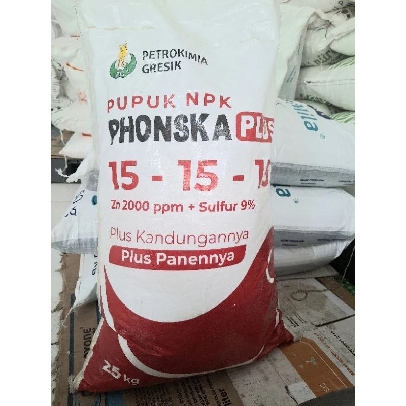 Pupuk Phonska Plus Pupuk NPK Ponska Plus 15 15 15 Repack 1KG