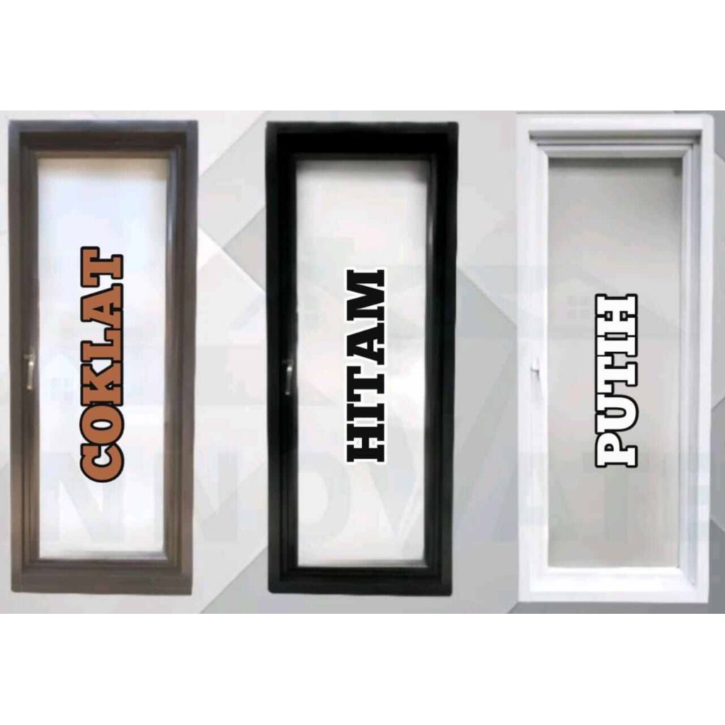 KUSEN JENDELA CASMINE  ALUMINIUM 3INC UKURAN 120X50 120X40CM