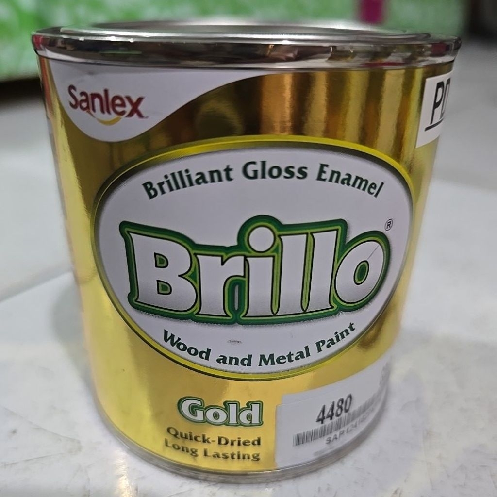 cat brillo metallic gold