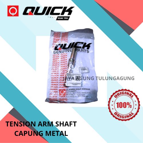 QUICK TENSION ARM SHAFT CAPUNG METAL / AS TUAS PENGANGKAT CAPUNG METAL / SPARE PART TRAKTOR CAPUNG M