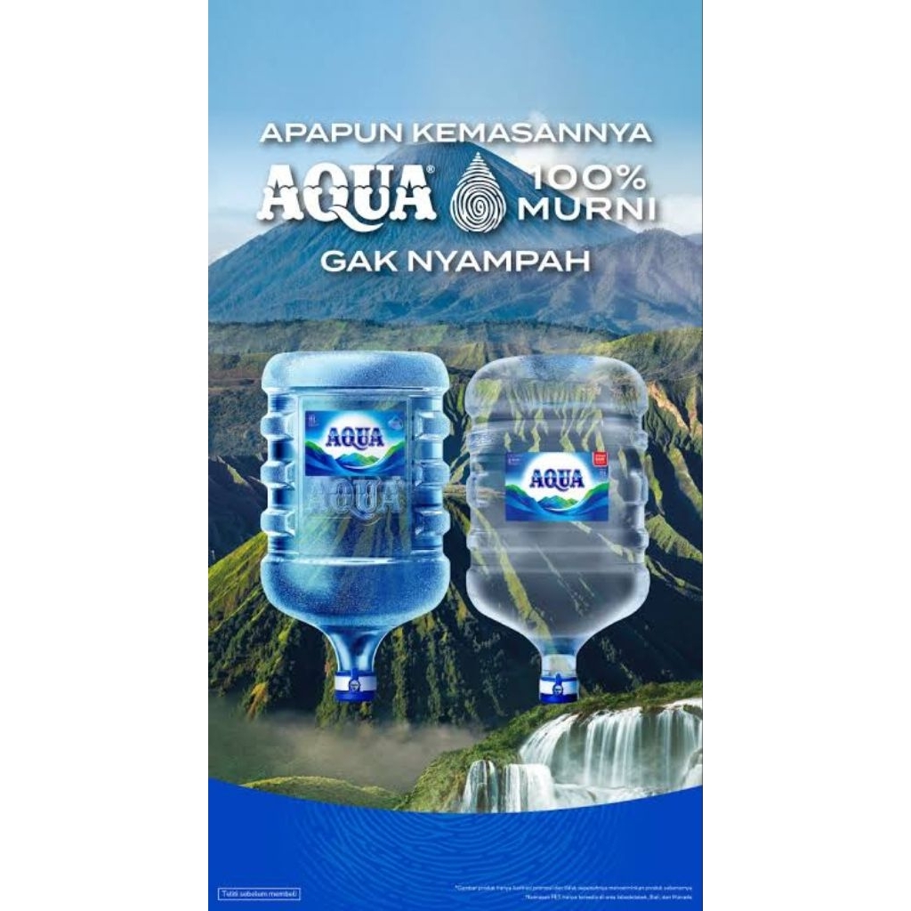 aqua 19 liter+galon