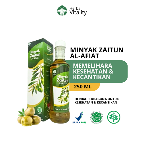 Minyak Zaitun Extra Virgin Oil Al Afiat 250 ml minyak zaitun murni